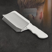 散髪用コーム フェードコーム バリカンコーム 傾斜付き メンズ 男性 男児 セルフカット ヘアカット クシ 刈り上げ 襟足 補助