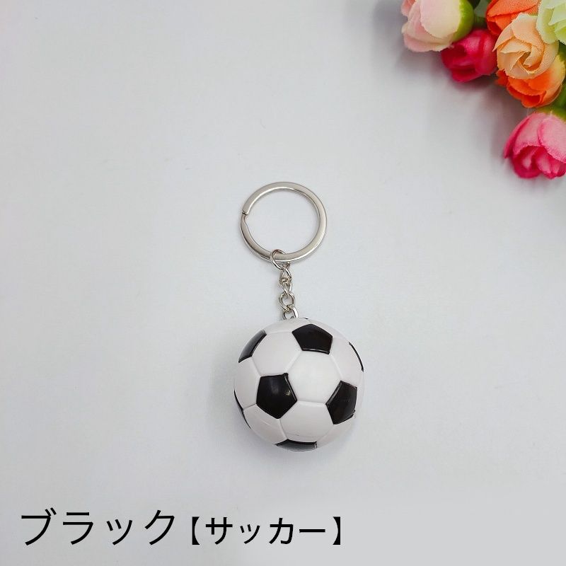 キーホルダー キーリング ボール サッカー ラグビー バレー 商品画像3