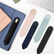 タッチペンホルダー Apple Pencil アップルペンシルケース カバー スタイラスペン ケース貼付け ペン入れ 1本用 スリム タブレット iPad ペン収納 保護 傷防止 無地 単色 シンプル 簡単 便利