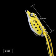 カエルルアー 蛙モチーフ 疑似餌 単品 フロッグ型 6cm ベイトルアー 釣り用品 バス釣り 雷魚 なまず ブラックバス ソフト リアル 釣り具 フィッシング用品