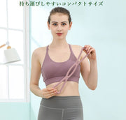 トレーニングチューブ エクササイズ フィットネス 筋トレ トレーニングゴムバンド 体幹 ストレッチチューブ ヨガ コアマッスル