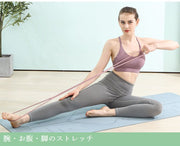 トレーニングチューブ エクササイズ フィットネス 筋トレ トレーニングゴムバンド 体幹 ストレッチチューブ ヨガ コアマッスル