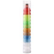 シャトル 12個セット バドミントン プラスチック プラシャトル プラ 羽根 ハネ シャトルコック 6色 色付き カラーシャトル スポーツ用品 練習用 部活 レジャー アウトドア 遊び
