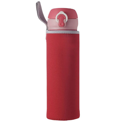 水筒カバー 水筒ケース 550ml ループ付き ペットボトル 保冷 レッド バリエーション画像