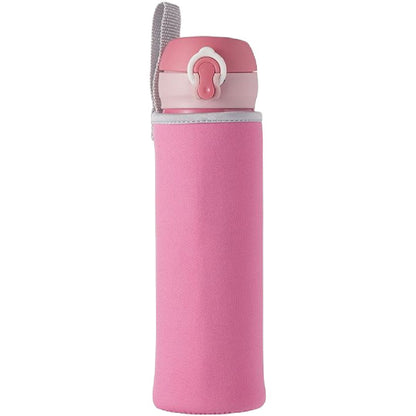 水筒カバー 水筒ケース 550ml ループ付き ペットボトル 保冷 ローズ バリエーション画像