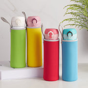 水筒カバー 水筒ケース 360ml ループ付き ペットボトル 保冷 保温 子供 大人 アウトドア 散歩 カラバリ豊富