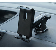 車用タブレットホルダー 車用スマホホルダー カー用品 車載 スマホスタンド 携帯ホルダー タブレットスタンド 吸盤 フロントガラス ダッシュボード 伸縮 360°回転 270°調節 iPhone iPad 簡単取り付け シンプル 便利 カーアクセサリー