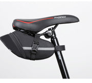 サドルバッグ 自転車用アクセサリー ポーチ ミニバッグ 小物入れ ファスナー 防水 反射板 マウンテンバイク ロードバイク サイクリング