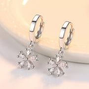 フープピアス リングピアス レディース アクセサリー ラインストーン フラワー 花 ワンタッチ キャッチ一体型 大人上品 おしゃれ かわいい ギフト プレゼント 贈り物 きれいめ お出かけ お呼ばれ カジュアル デイリー 女性用 婦人用 ファッション小物
