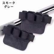 トレーニンググローブ パワーグリップ ウェイトリフティンググローブ 筋トレ ハーフグローブ 本革 牛革 両手用 2枚組 スポーツ用品 ジム用品 トレーニング用品 滑り止め 滑り防止 サポート ウェイトトレーニング 重量挙げ ダンベル ベンチプレス