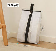 シューズ収納ケース シューズボックス 平型 収納袋 靴収納 スニーカー収納 持ち手付き バッグ型 携帯 持ち運び 汚れ防止 ほこり防止 整理 整頓