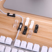ケーブルホルダー 16個セット コードホルダー ケーブルクリップ 粘着式 固定 家電 パソコン コード 収納 配線 スッキリ まとめる