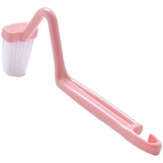 トイレブラシ ２個セット 掃除ブラシ コンパクト トイレ用品 掃除用品 V字 小さめ 吊り下げ トイレ 洗面台 コンロ フチ裏 ひっかけ収納 掃除グッズ