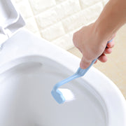 トイレブラシ ２個セット 掃除ブラシ コンパクト トイレ用品 掃除用品 V字 小さめ 吊り下げ トイレ 洗面台 コンロ フチ裏 ひっかけ収納 掃除グッズ