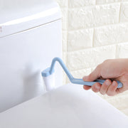 トイレブラシ ２個セット 掃除ブラシ コンパクト トイレ用品 掃除用品 V字 小さめ 吊り下げ トイレ 洗面台 コンロ フチ裏 ひっかけ収納 掃除グッズ