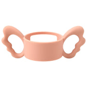 哺乳瓶ホルダー 哺乳瓶カバー ハンドル 持ち手 ベビー 幼児 赤ちゃん 授乳用品 シリコン 可愛い 柔らかい ソフト シンプル