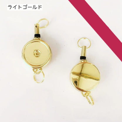 ミニリール キーホルダー リールキー キーチェーン 伸縮 伸びる 商品画像4
