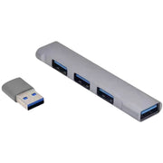 USBハブ HUB USB3.0 TYPE-C タイプA 4ポート ケーブル バスパワー パソコン スマホ 高速データ転送 拡張