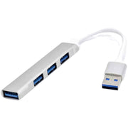 USBハブ HUB USB3.0 TYPE-C タイプA 4ポート ケーブル バスパワー パソコン スマホ 高速データ転送 拡張