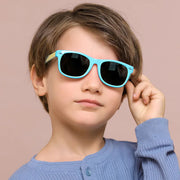 サングラス キッズ 子供用 女の子 男の子 ウェリントン型 紫外線対策 UVカット おしゃれ かわいい ファッション小物