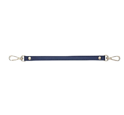 バッグストラップ ハンドバッグ 交換用持ち手 単品 手持ち鞄用 付け替え ネイビー×ゴールド バリエーション画像
