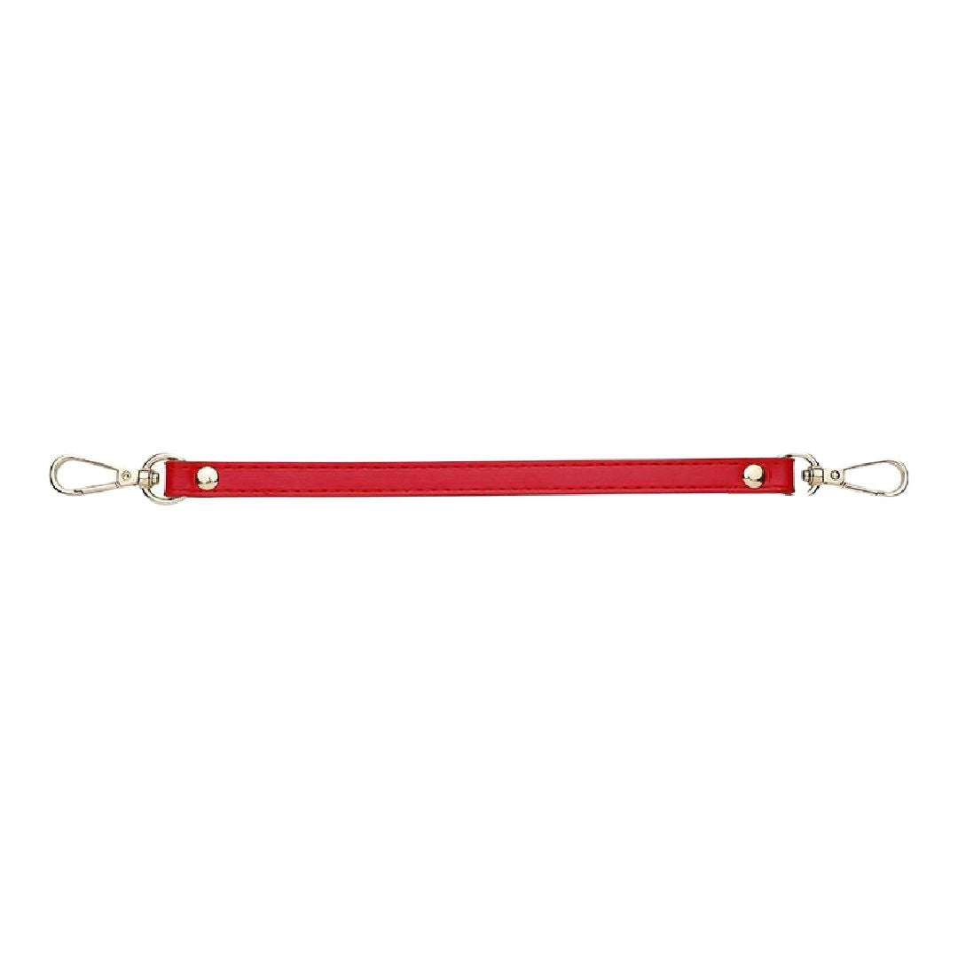 バッグストラップ ハンドバッグ 交換用持ち手 単品 手持ち鞄用 付け替え 細め 1.2cm イメチェン レザー調 無地 ブラック ブラウン ホワイト レッド ブルー