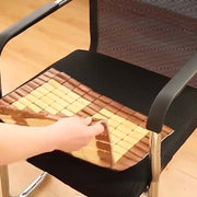 竹マット 竹座布団 竹マット 涼み 竹 シーツ 竹 の ひんやり シート 竹座布団 座面クッション ひんやり お尻パッド 蒸れない 通気 快適 夏 ソファー デスク
