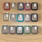 アップルウォッチカバー AppleWatch 保護ケース 保護カバー アップルウォッチケース 傷防止 汚れ防止 Series7 SE 6 5 4 3 2 1 全面保護 装着簡単 38mm 40mm 42mm 44mm 41mm 45mm スマートウォッチアクセサリー カラバリ豊富
