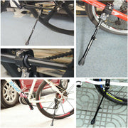 キックスタンド サイドスタンド 自転車用 自転車パーツ サイドストッパー 片足スタンド ロードバイク マウンテンバイク 長さ調節 取付