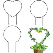 植物支柱 園芸用支柱 フラワー支柱 観葉支柱 ガーデニング用品 園芸用品 ハート かわいい おしゃれ つる性植物 家庭菜園 鉢植え 花支え サポート フレーム 誘引