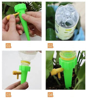 給水キャップ 単品 植物 水やり 水量調節 観葉植物 ペットボトル 散水 水あげ ノズル ガーデニング 園芸 盆栽 野菜 プランター 鉢植え 留守 旅行