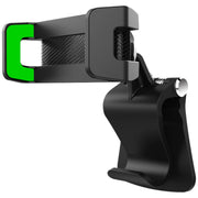 スマホホルダー スマホスタンド クリップ式 カー用品 カーアクセサリー 車載ホルダー サンバイザー 360度回転 角度調節可 机 棚 多用途 便利 フック 荷物掛け