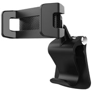スマホホルダー スマホスタンド クリップ式 カー用品 カーアクセサリー 車載ホルダー サンバイザー 360度回転 角度調節可 机 棚 多用途 便利 フック 荷物掛け