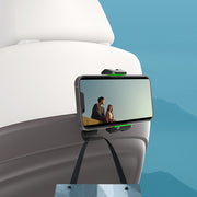 スマホホルダー スマホスタンド クリップ式 カー用品 カーアクセサリー 車載ホルダー サンバイザー 360度回転 角度調節可 机 棚 多用途 便利 フック 荷物掛け