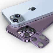 iPhone用カメラカバー スマホレンズ 保護カバー 傷防止 汚れ防止 指紋防止 メタリックカラー シンプル アルミ色 アイフォン用 アイフォーン用 ブラック シルバー ブルー レッド ゴールド パープル 黒 銀色 金色 青 赤 紫