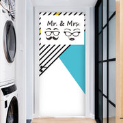 ウォールステッカー トイレ ドアシール ドアサイン 扉 お手洗い 御手洗い WC 洗面所 Mr&Mrs はがせる アイコン 窓 ガラス 壁紙シール 壁シール モノトーン モノクロ 生活防水 飾りつけ ルームデコレーション ウォールデコレーション DIY 模様替え 壁面装飾 壁装飾 室内装飾 イメージチェンジ 店舗 雑貨 小物 インテリア