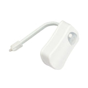 トイレ用センサーライト 便座ライト LEDライト 人感センサー カラフル 8色 16色 電池式 光る 照明 電気 ライトアップ 色が変わる イルミネーション おしゃれ