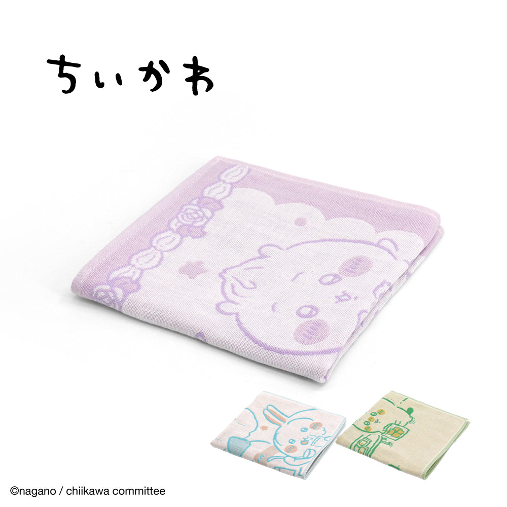 ちいかわ ウォッシュタオル タオル ハンカチ キャラクター ほのぼの 商品画像