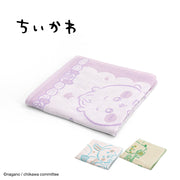 ちいかわ ウォッシュタオル タオル ハンカチ キャラクター ほのぼの タオル美術館 綿100％ かわいい 可愛い 雑貨 ギフト プレゼント