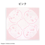 ちいかわ ウォッシュタオル タオル ハンカチ キャラクター ピース タオル美術館 綿100％ かわいい 可愛い 雑貨 ギフト プレゼント