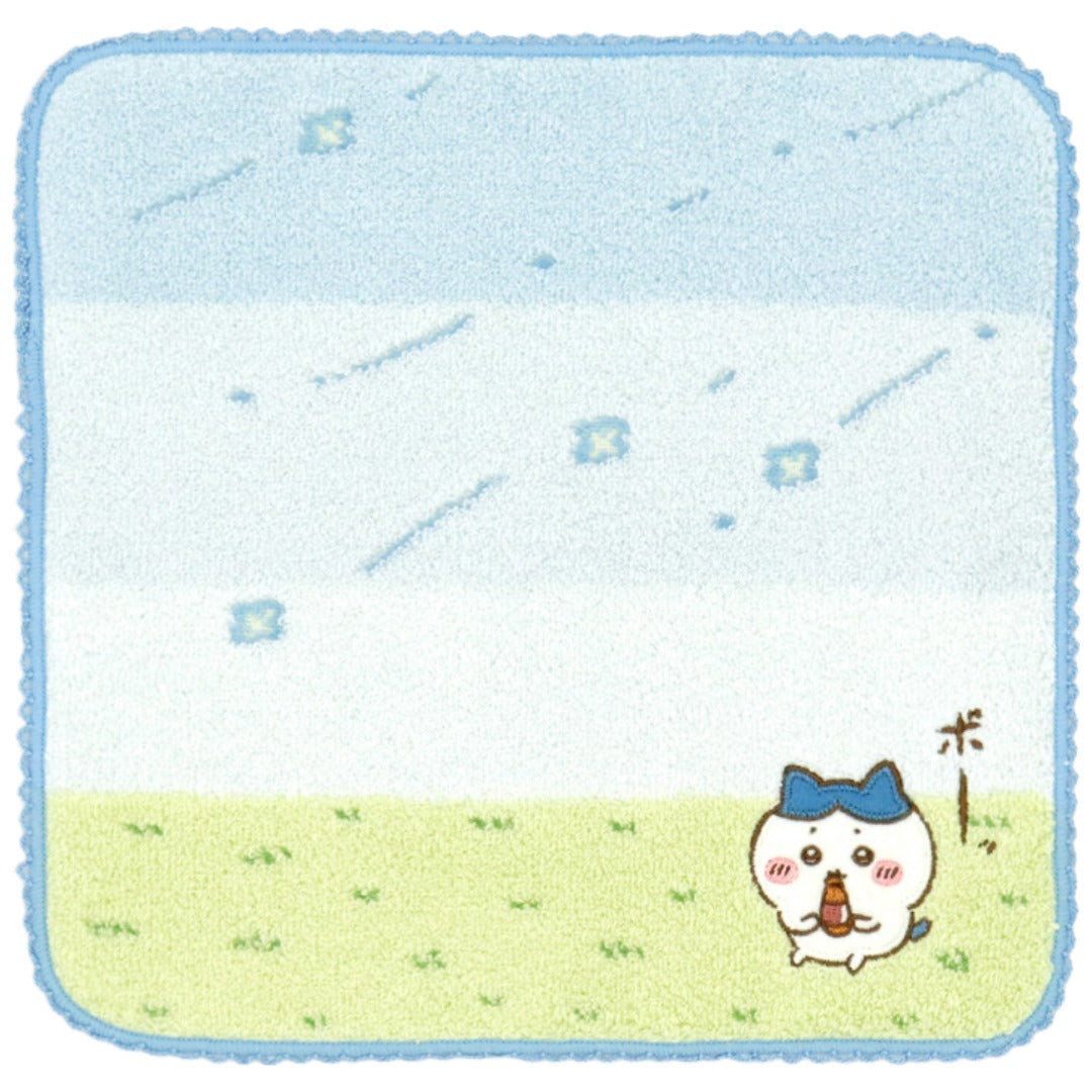 ちいかわ タオルハンカチ タオル ハンカチ キャラクター そよかぜ タオル美術館 綿100％ かわいい 可愛い 雑貨 ギフト プレゼント
