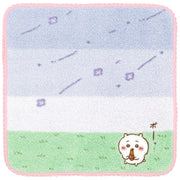 ちいかわ タオルハンカチ タオル ハンカチ キャラクター そよかぜ タオル美術館 綿100％ かわいい 可愛い 雑貨 ギフト プレゼント