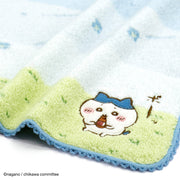 ちいかわ タオルハンカチ タオル ハンカチ キャラクター そよかぜ タオル美術館 綿100％ かわいい 可愛い 雑貨 ギフト プレゼント