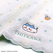 ちいかわ タオルハンカチ タオル ハンカチ キャラクター ドット タオル美術館 綿100％ かわいい 可愛い 雑貨 ギフト プレゼント