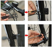 サイクルメーター サイクルコンピューター 自転車スピードメーター 速度 走行距離 走行時間 サイクリング 有線タイプ