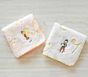 タオルハンカチ チックトーン ハンドタオル 23cm 日本製 コットン100％ ジャガー織 楽器モチーフ キッズ 子供 大人 女性 ミニタオル ハンカチタオル プレゼント ギフト 贈り物