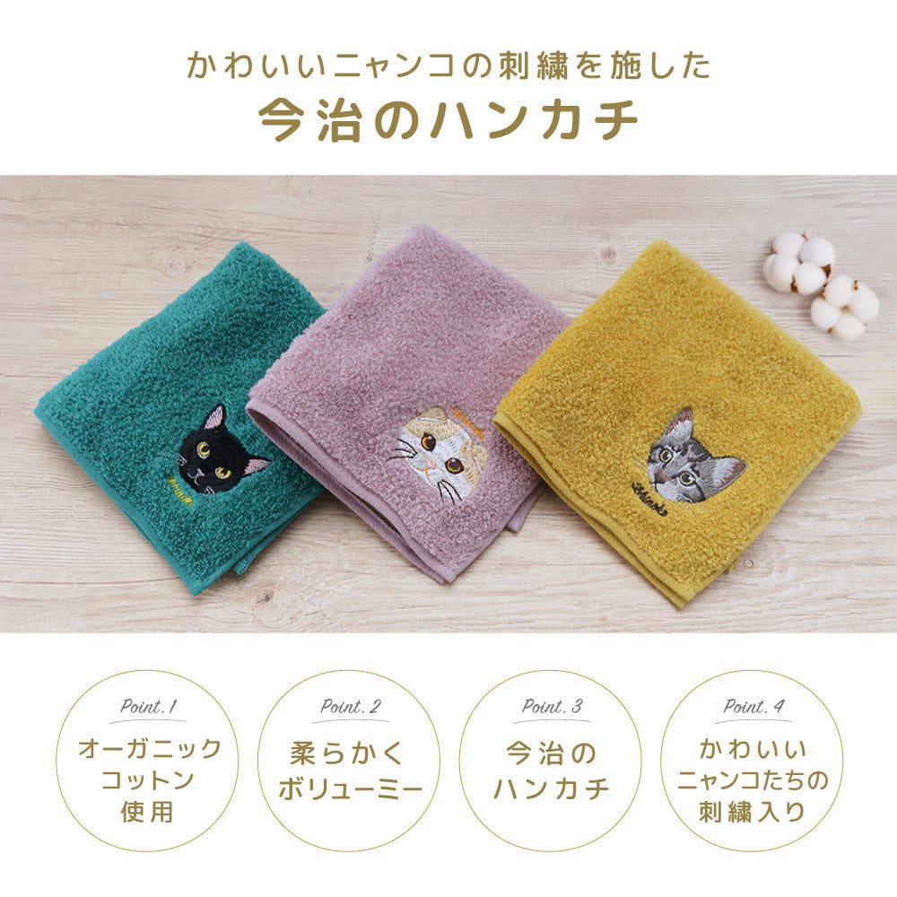 今治タオル タオルハンカチ ハンドタオル ミニタオル はんかち 25cm 商品画像2