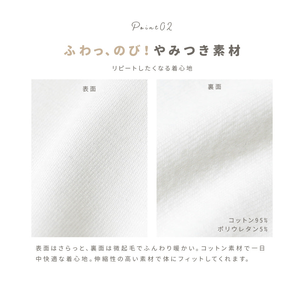 つけ襟 タートルネック ハイネック コットン 綿 無地 商品画像5