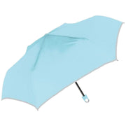 キッズ折りたたみ日傘 UVカット 折り畳み傘 カラビナ付き 晴雨兼用 軽量 50cm UPF50＋ 完全遮光 子供用 子ども用 こども用 女の子 男の子 雨傘 日傘 雨具 レイングッズ 小学生 通園 通学 夏 日焼け対策 紫外線対策 無地 ランドセル