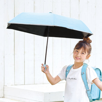 キッズ折りたたみ日傘 UVカット 折り畳み傘 カラビナ付き 晴雨兼用 軽量 商品画像2